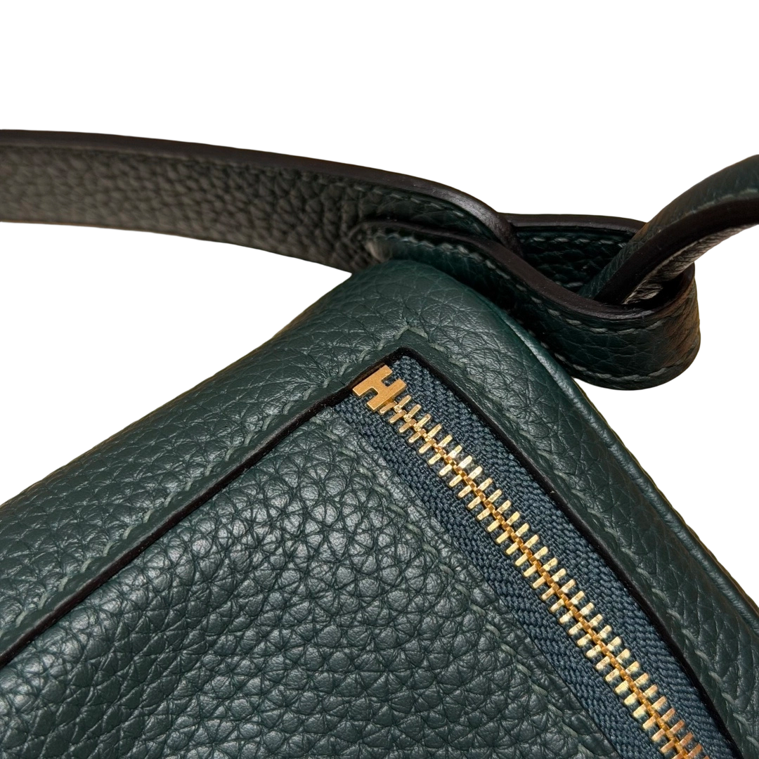 Lindy  Clemence – Vert Foncé | Gold-Plated