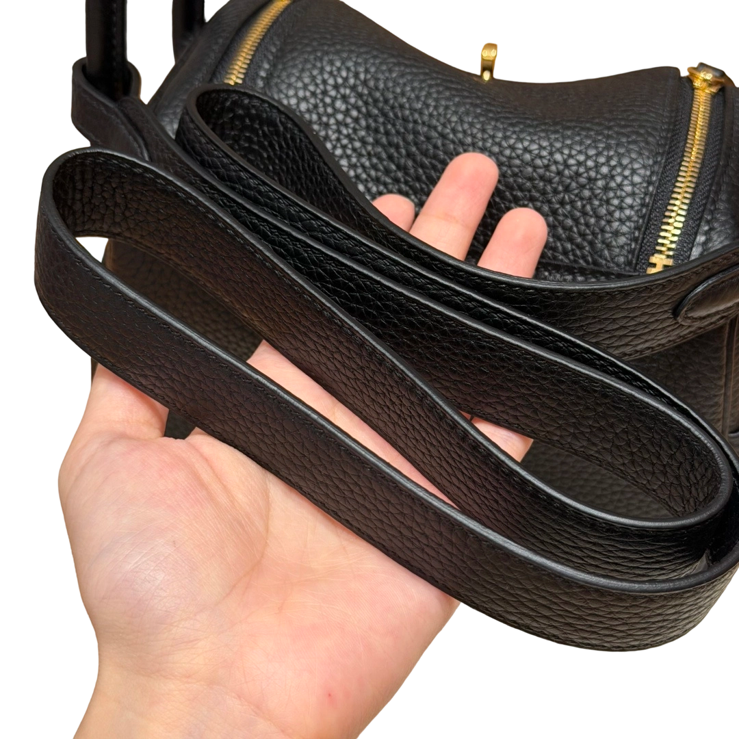 Lindy  Clemence – Black | Gold-Plated