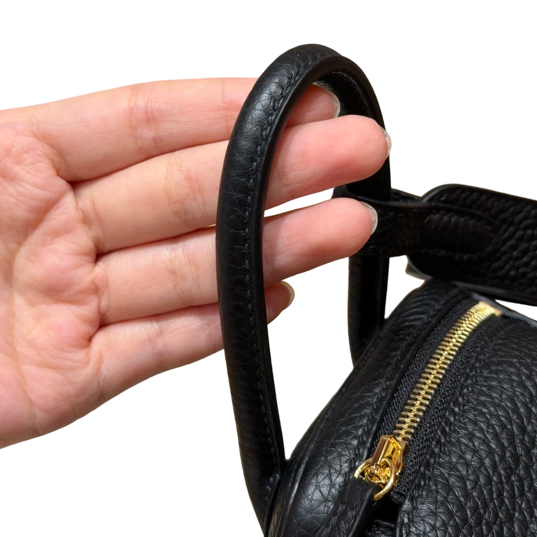 Lindy  Clemence – Black | Gold-Plated