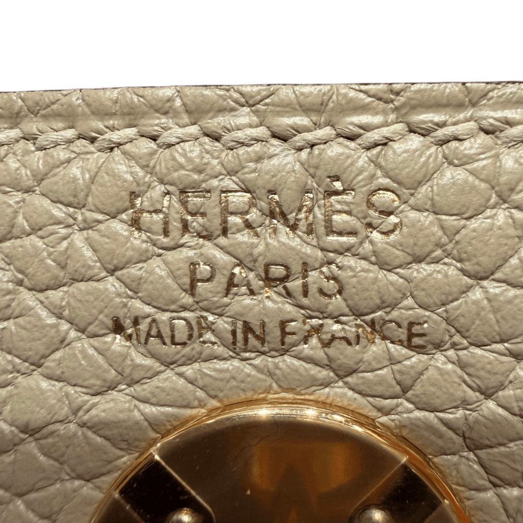 Lindy  Clemence  –Beige Marfa | Gold-Plated