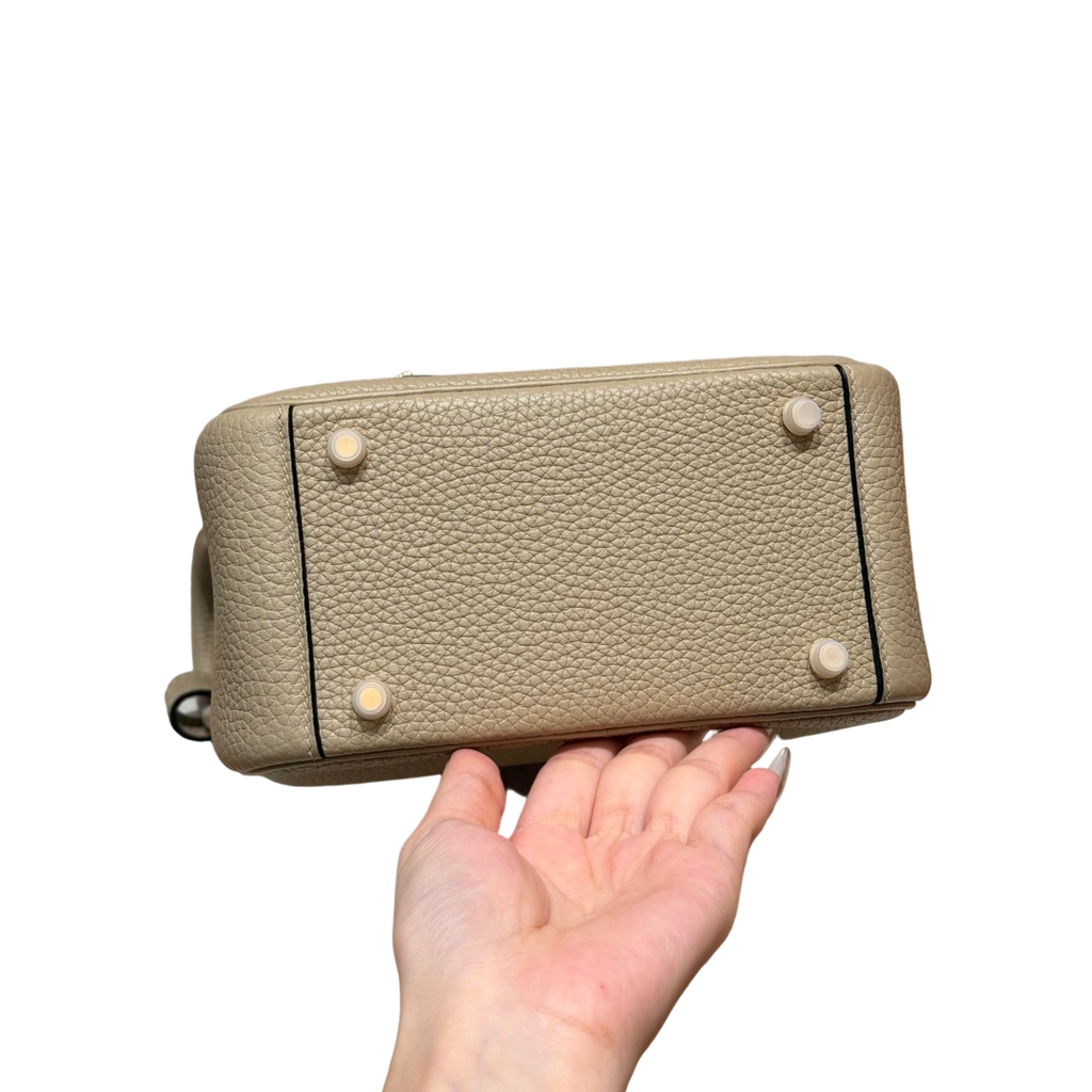 Lindy  Clemence  –Beige Marfa | Gold-Plated