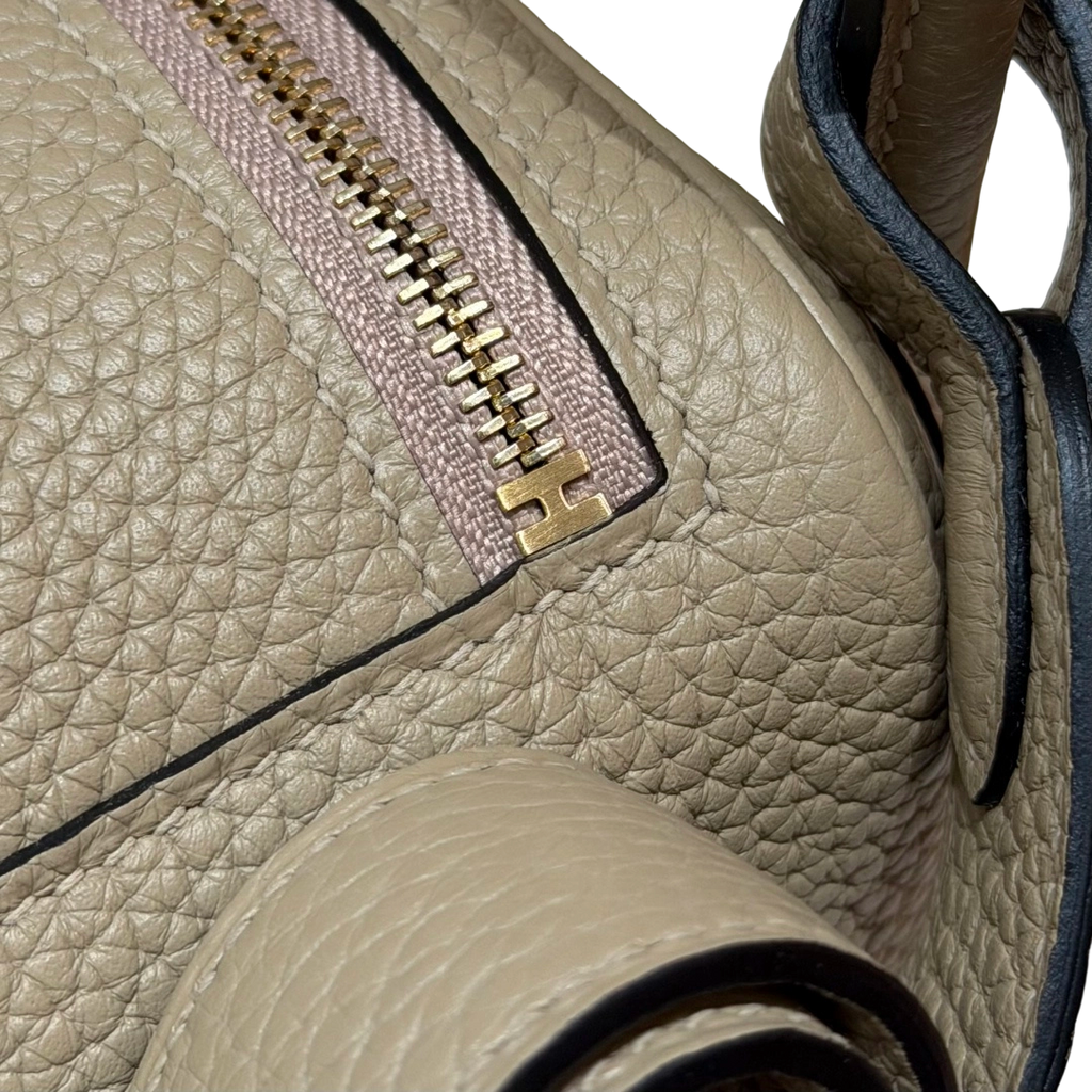 Lindy  Clemence  –Beige Marfa | Gold-Plated