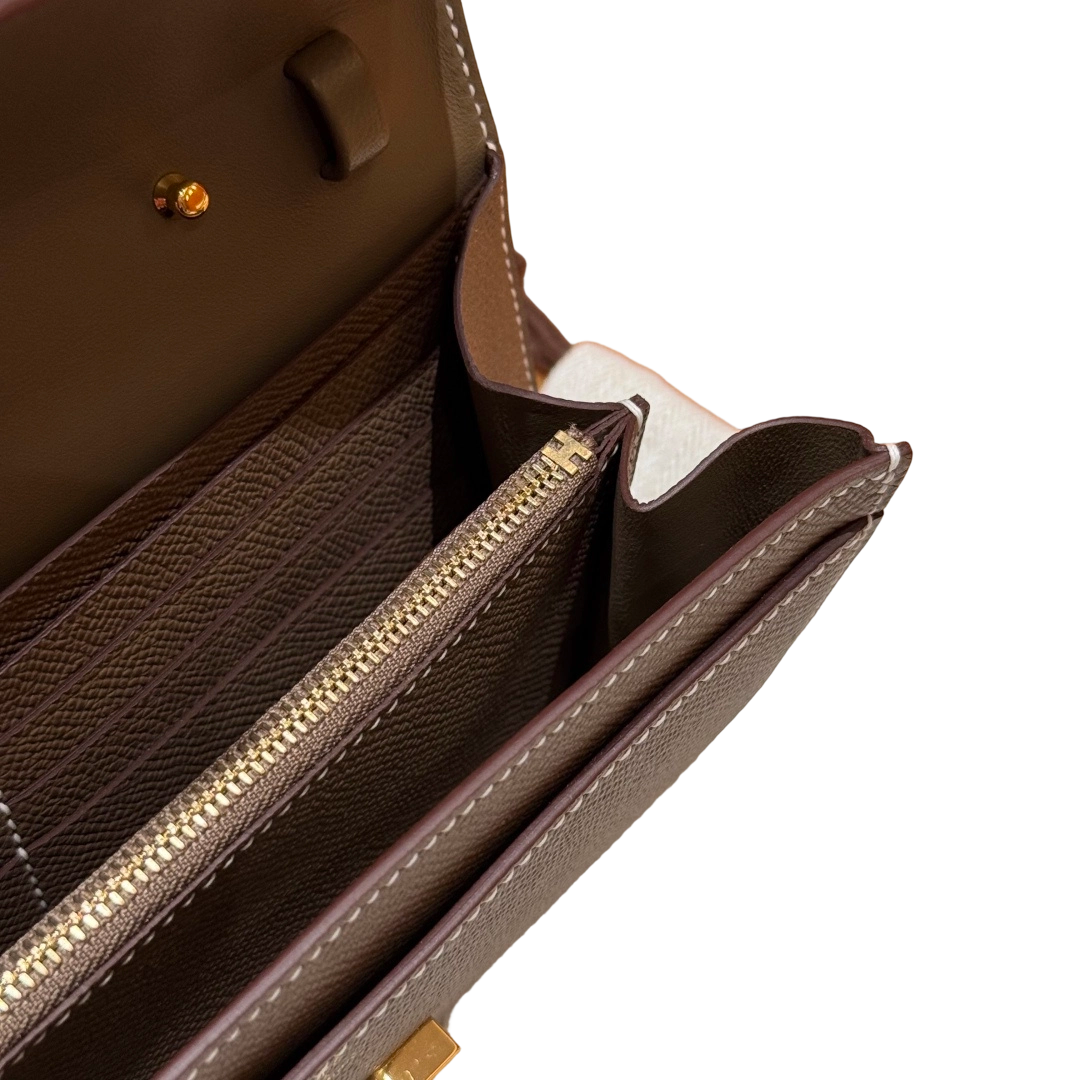 Constance To Go Epsom – Etoupe | Gold-Plated