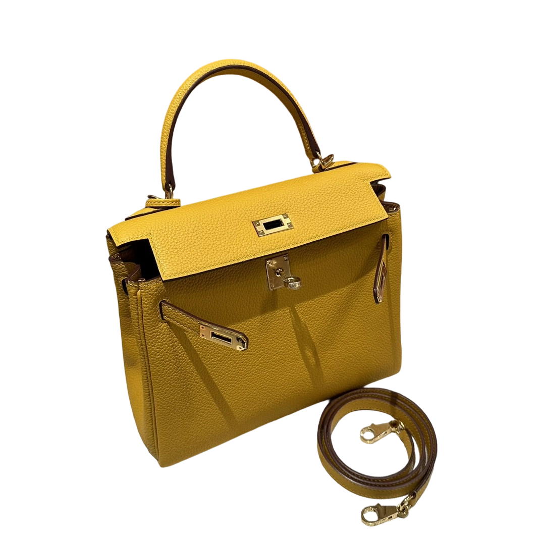 Kelly  Togo – Amber Yellow | Gold-Plated