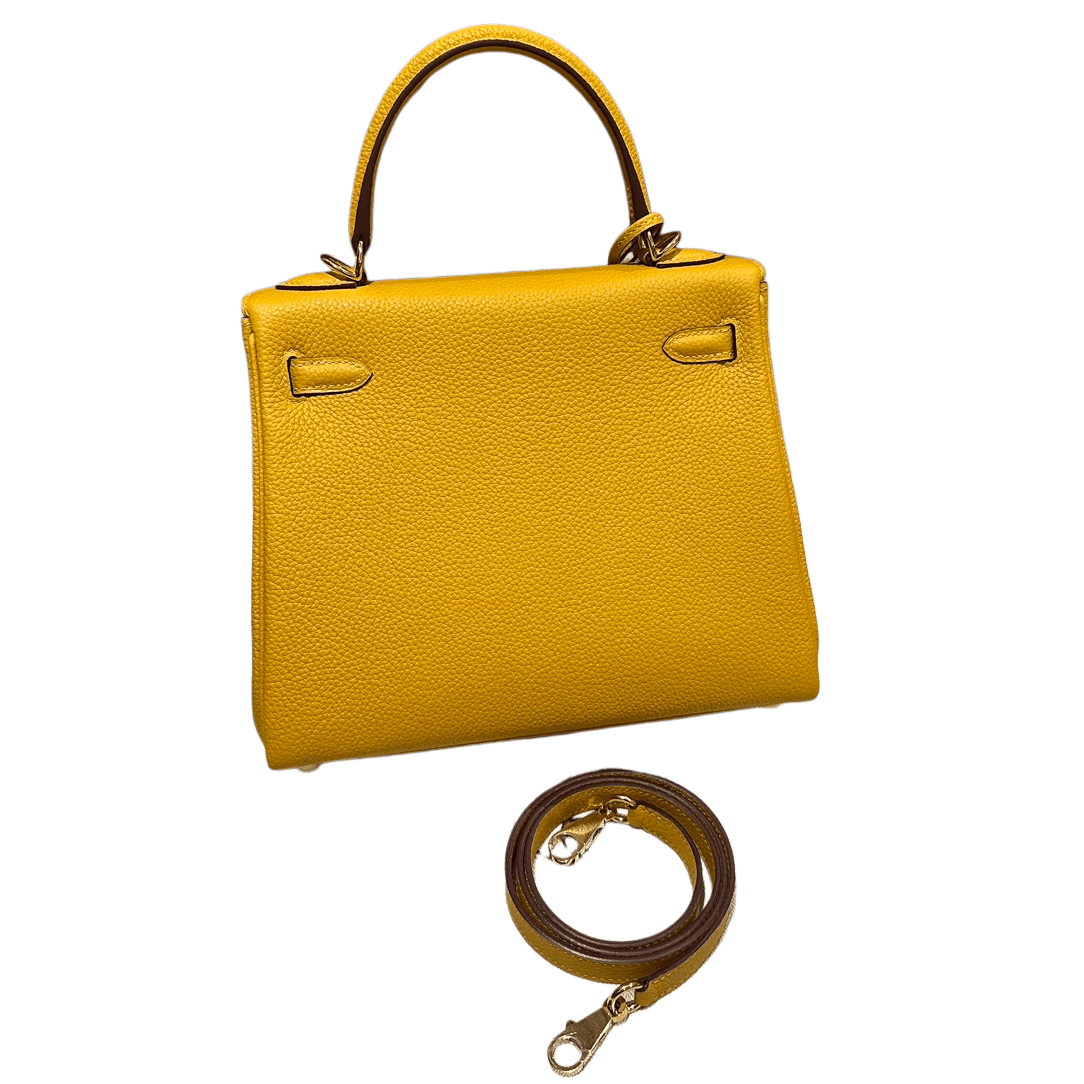 Kelly  Togo – Amber Yellow | Gold-Plated