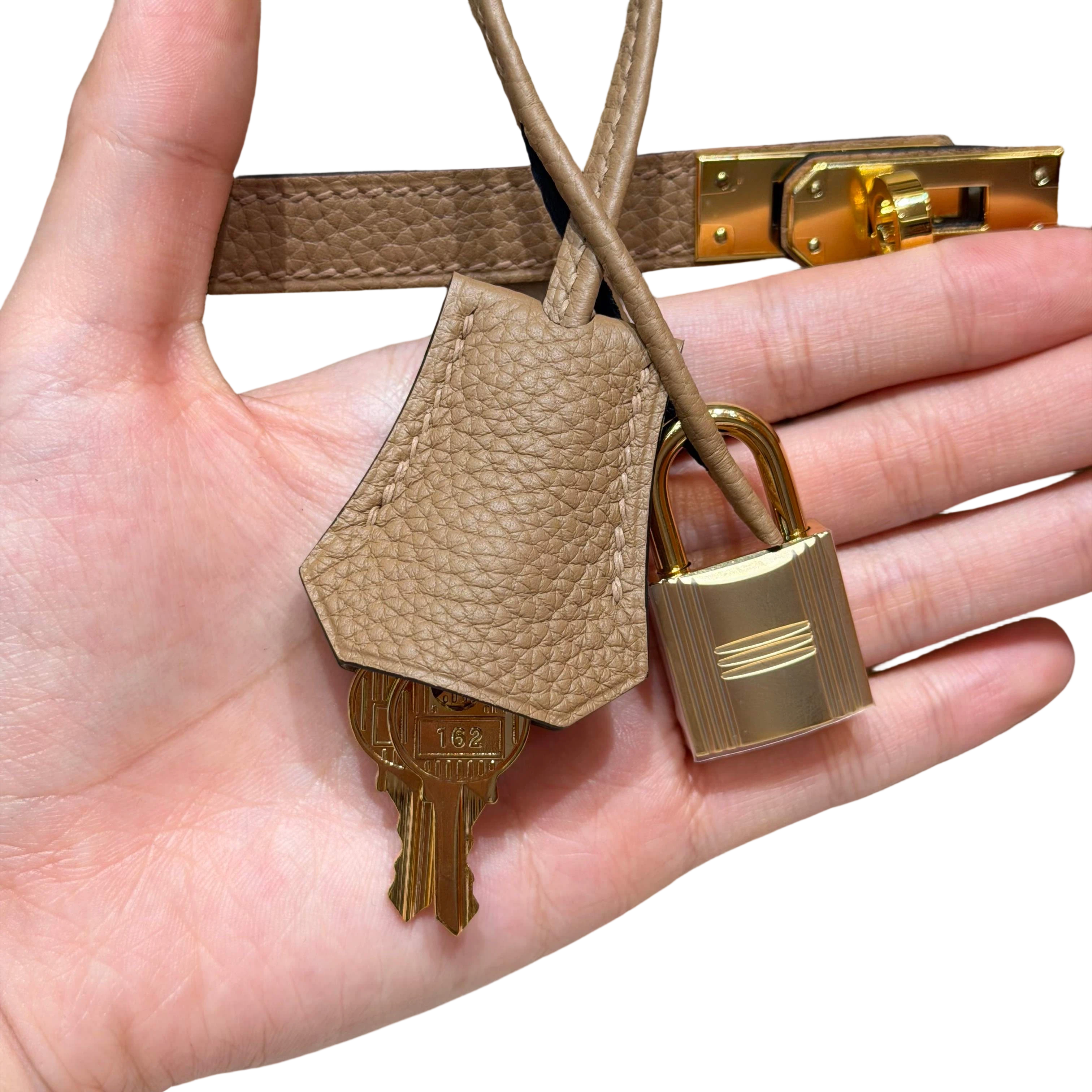 Birkin  Togo – Milk Tea Beige | Gold-Plated