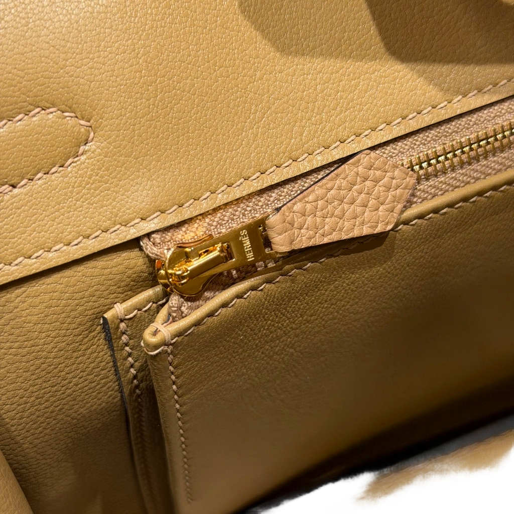 Birkin  Togo – Milk Tea Beige | Gold-Plated